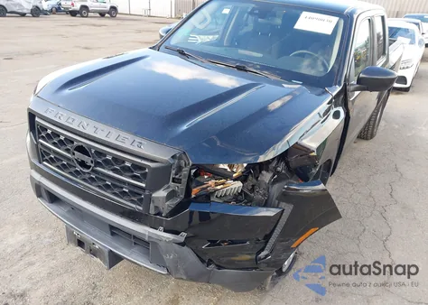 2022 Nissan Frontier S 4X2 z USA, uszkodzony, nr VIN 1N6ED1EJXNN653444